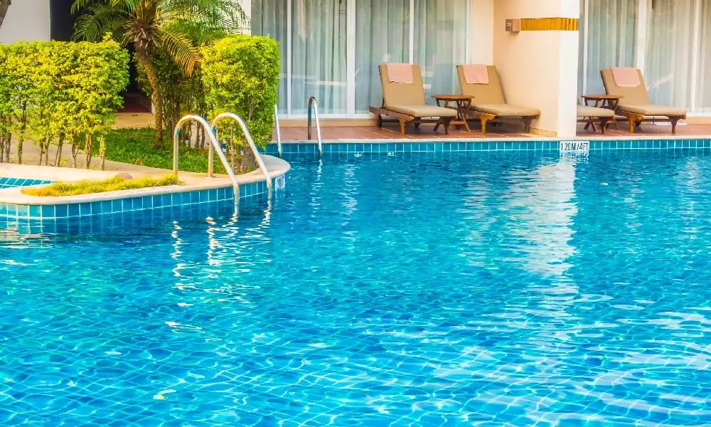 Swimming pool, artist's impression