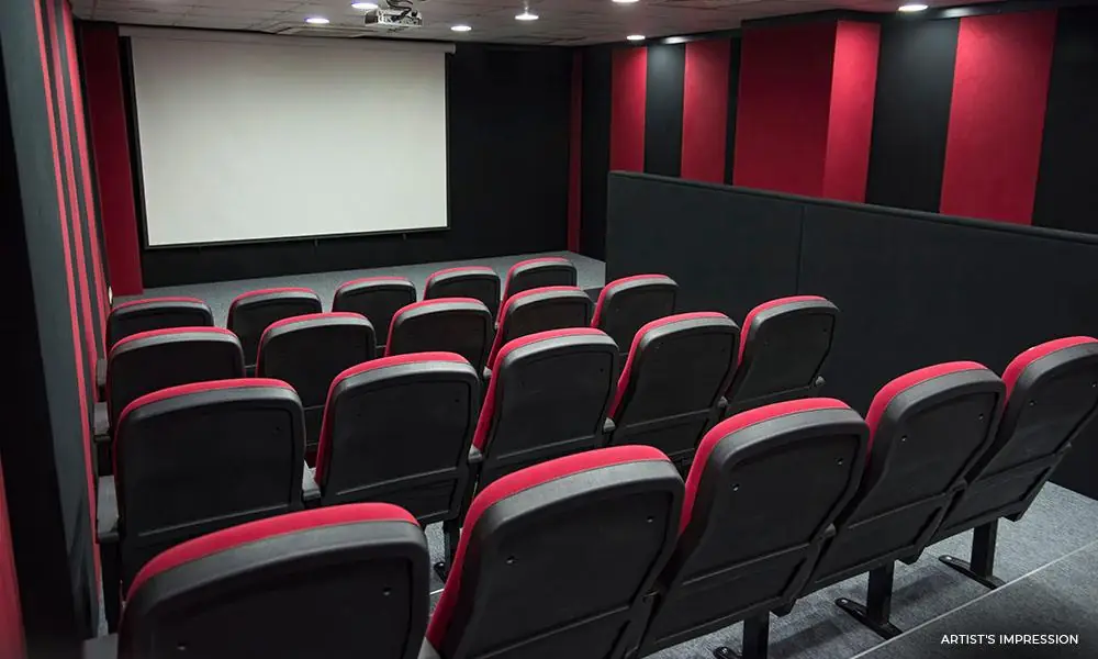 Mini theatre, artist's impression