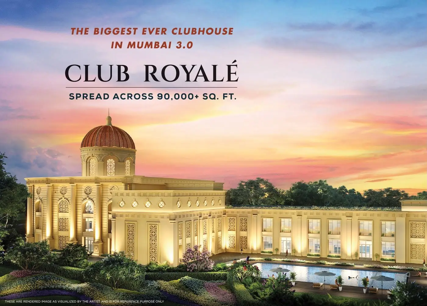 Club Royale clubhouse, artist's impression